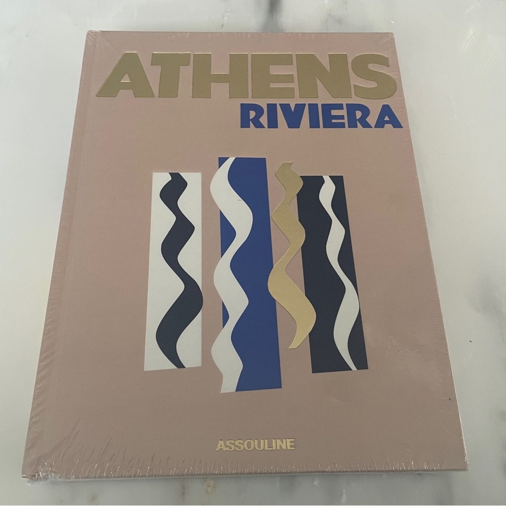Unopened! Assouline Athens Riviera coffee table book